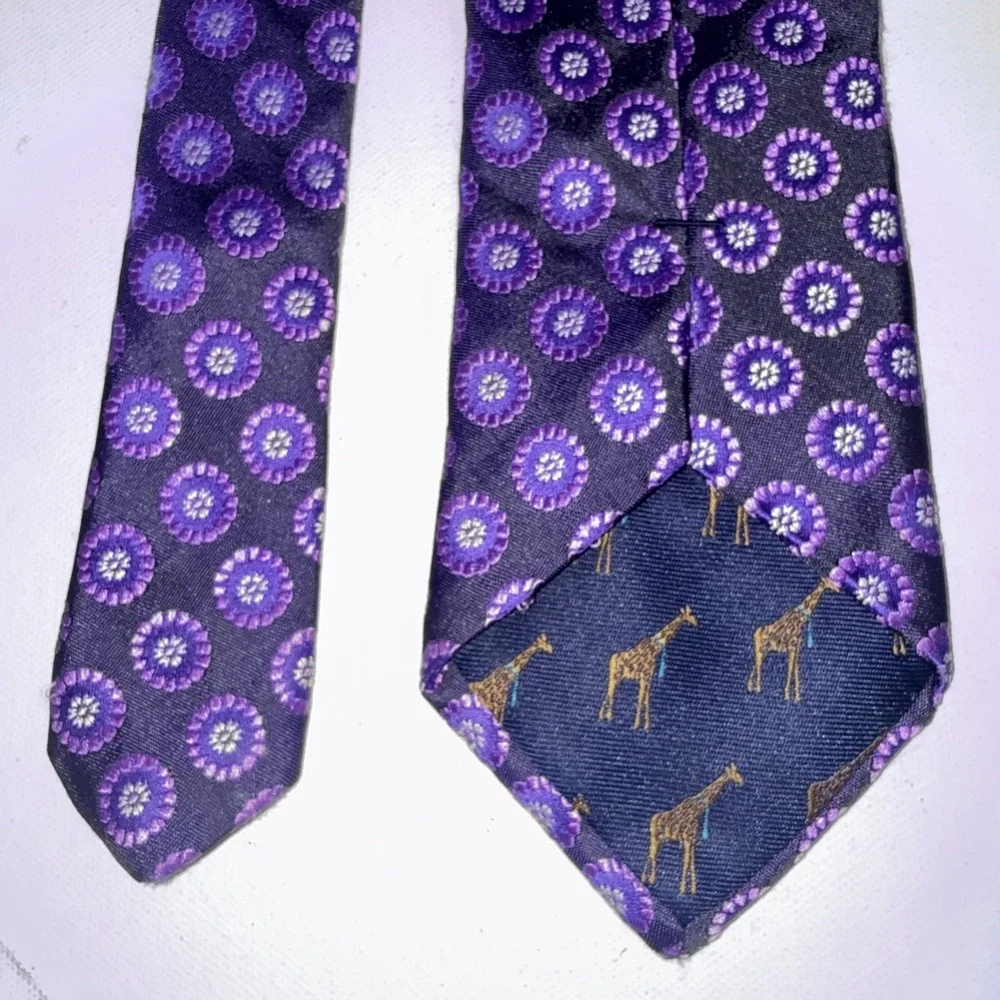 Ted Baker London Men's Silk Purple 3